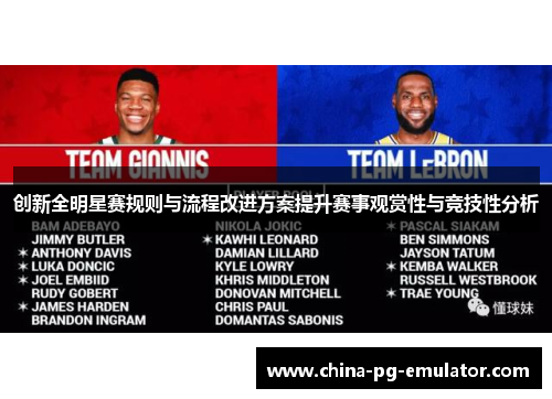 创新全明星赛规则与流程改进方案提升赛事观赏性与竞技性分析 创新全明星赛规则与流程改进方案提升赛事观赏性与竞技性分析